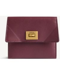 Balenciaga - Calfskin Rodeo Card Holder - Lyst