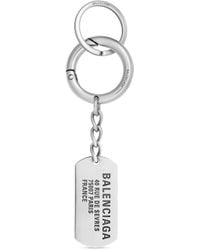 Balenciaga - Tags Keychain - Lyst