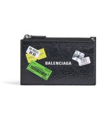 Balenciaga - Cash Large Long Coin And Card Holder - Lyst
