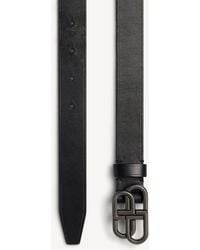 Balenciaga - Bb Thin Belt - Lyst