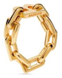 Balenciaga - B Chain Ring - Lyst