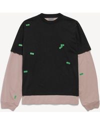 Balenciaga - 520 Stickers Hybrid Double T-Shirt - Lyst