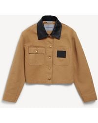 Balenciaga - Cropped Workwear Jacket - Lyst