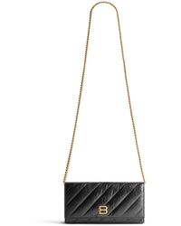 Balenciaga - Crush Wallet On Chain Quilted - Lyst