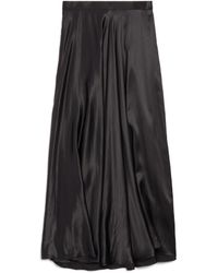 Balenciaga - Falda Asimétrica - Lyst