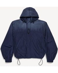 Balenciaga - Hooded Rain Jacket - Lyst