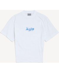 Balenciaga - Sketchy Short Sleeve Top - Lyst