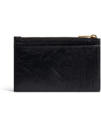 Balenciaga - Crush Long Coin And Card Holder Quilted - Lyst