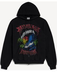 Balenciaga - Vintage Surfer Zip-up Hoodie - Lyst