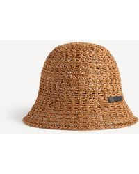 Balenciaga - Raffia Bucket Hat - Lyst