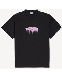 Balenciaga - Wet Brush Oversized T-Shirt - Lyst