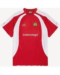 Balenciaga - Soccer Oversized T-Shirt - Lyst
