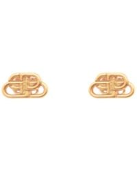 Balenciaga - Bb Xs Stud Earrings - Lyst