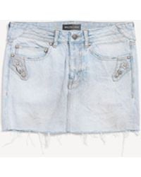 Balenciaga - City Mini Skirt - Lyst