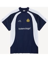 Balenciaga - Soccer Oversized T-Shirt - Lyst