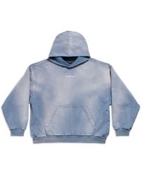 Balenciaga - Back hoodie medium fit - Lyst