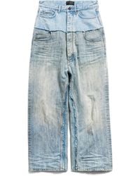 Balenciaga - Cut-Up Baggy Pants - Lyst