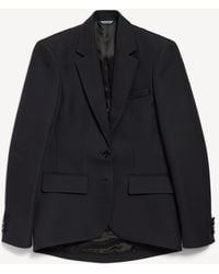 Balenciaga - Single-Breasted Cocoon Jacket - Lyst