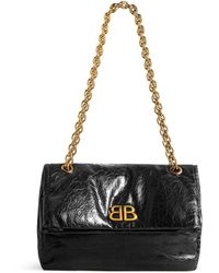 Balenciaga - Monaco Tasche Mit Kette Klein - Lyst