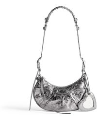 Balenciaga - Le Cagole Xs Shoulder Bag Metallized - Lyst