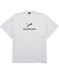Balenciaga - I Puma Oversized T-shirt - Lyst