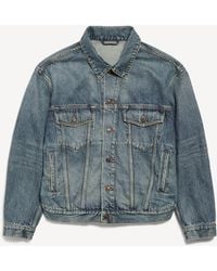 Balenciaga - Kick Denim Jacket - Lyst