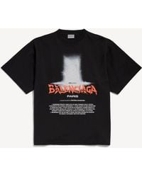 Balenciaga - The Door Oversized T-shirt - Lyst
