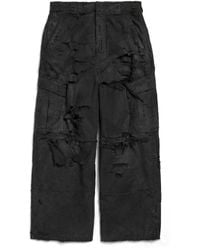 Balenciaga - Pantaloni Cargo Ampi E Destrutturati - Lyst