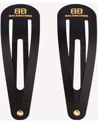 Balenciaga - Holli Xxl Snap Clip Set - Lyst
