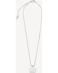 Balenciaga - Nano Square Long Necklace - Lyst