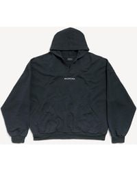 Balenciaga - Back Polo Hoodie - Lyst
