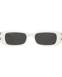 Balenciaga - Dynasty rectangle sonnenbrille - Lyst