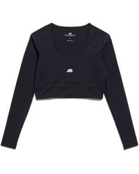 Balenciaga - Activewear Long Sleeve Sports Bra - Lyst