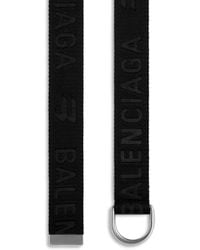 Balenciaga - Cintura D-ring con logo - Lyst