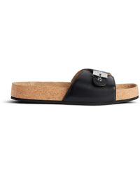 Balenciaga - I Scholl Flat Sandal - Lyst
