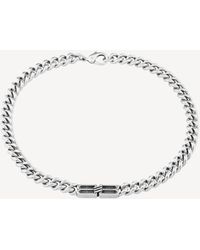 Balenciaga - Bb Icon Gourmette Necklace - Lyst