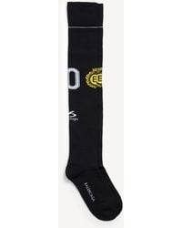 Balenciaga - Naval Crest Long Socks - Lyst