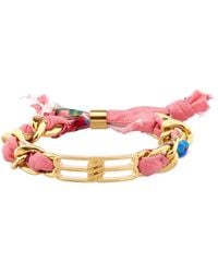 Balenciaga - Bb Icon Ribbon Bracelet - Lyst