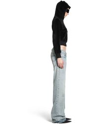 Balenciaga - Low Waist Straight Pants - Lyst