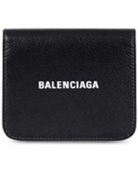 Balenciaga - Cash Flap Coin And Card Holder - Lyst