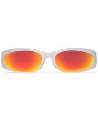 Balenciaga - Reverse xpander 2.0 rectangle sonnenbrille - Lyst