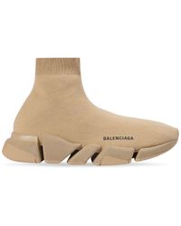 Balenciaga - Speed 2.0 Monocolor Recycled Knit Sneaker - Lyst