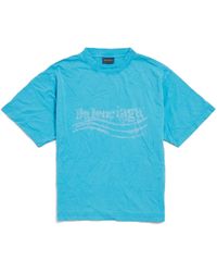 Balenciaga - Camiseta Washed Crayon Political Medium Fit - Lyst