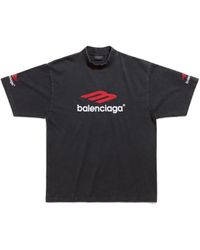 Balenciaga - 3b Sports Icon T-shirt Medium Fit - Lyst