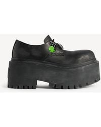 Balenciaga - Strike Platform Derby With Charms - Lyst
