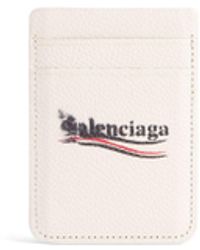 Balenciaga - Portacarte magnetico cash - Lyst
