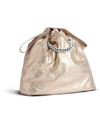 Balenciaga - Crush Small Tote Bag Metallized - Lyst