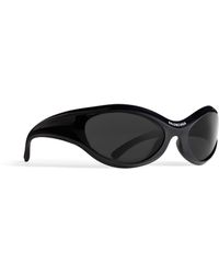 Balenciaga - Dynamo Round Sunglasses - Lyst