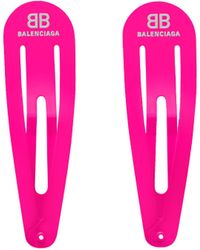 Balenciaga - Holli Xxl Druckknopf Clip-Set - Lyst