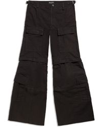 Balenciaga - Flared Cargo Pants - Lyst